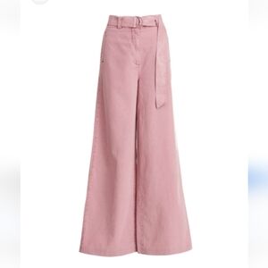 Essentiel Antwerp Beach Pink Wide Leg Pants